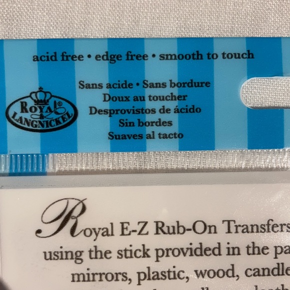 E-Z rub on transfers acid free smooth fun fast art project - Picture 13 of 16